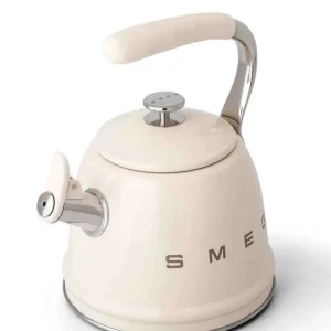 Smeg Whistling Stovetop Kettle - Cream 35W - 12V