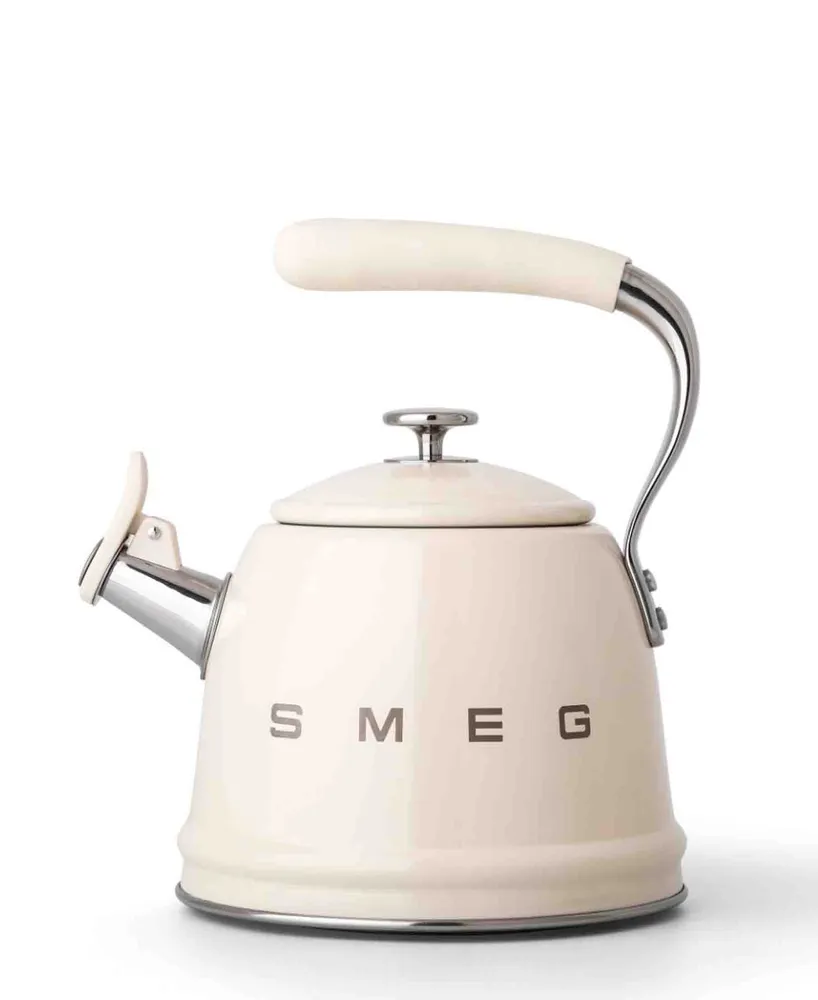 Smeg Whistling Stovetop Kettle - Cream 35W - 12V