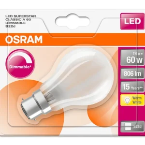 AMPOULE LED 7.5W B22 STD DEPO TEMPÉRÉ