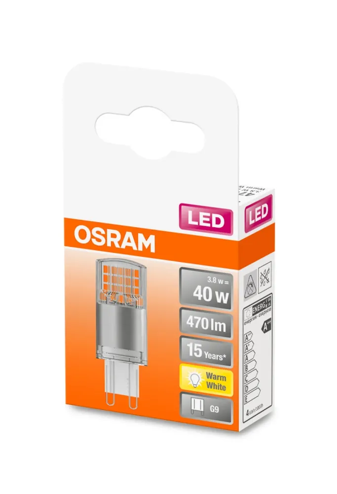 Certifié CE AMPOULE LED CAPS 3.8W G9 DEPO DOUX