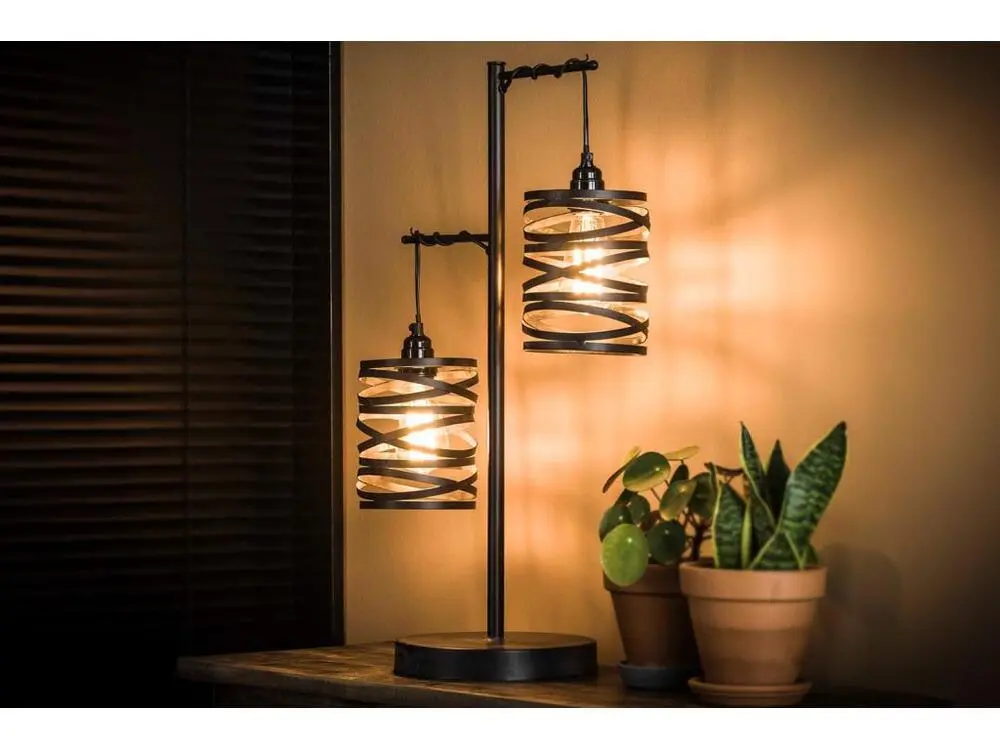Certifié UV- Longue Durée Lampe - Noir métal - ALMAS