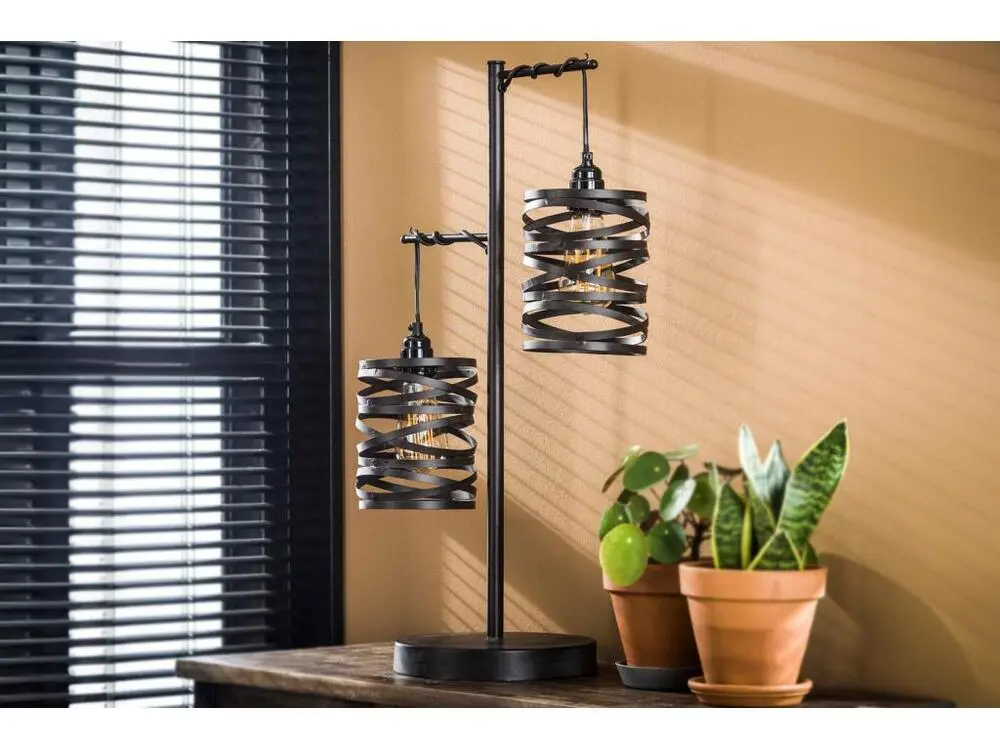Certifié UV- Longue Durée Lampe - Noir métal - ALMAS