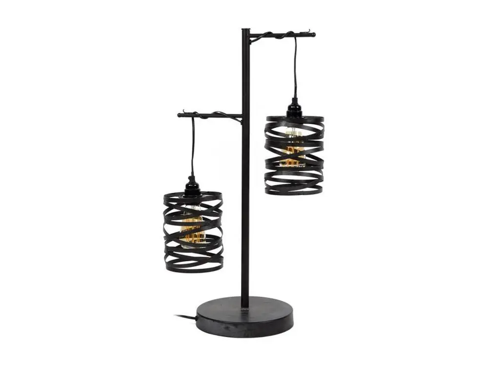 Certifié UV- Longue Durée Lampe - Noir métal - ALMAS