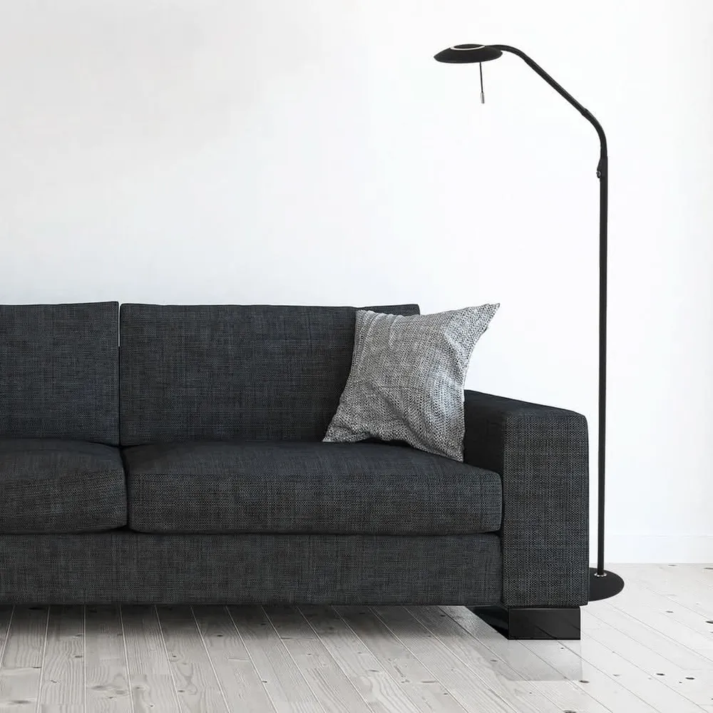 Lampadaire Dimmable Noir | Rena Portée 10 mètres
