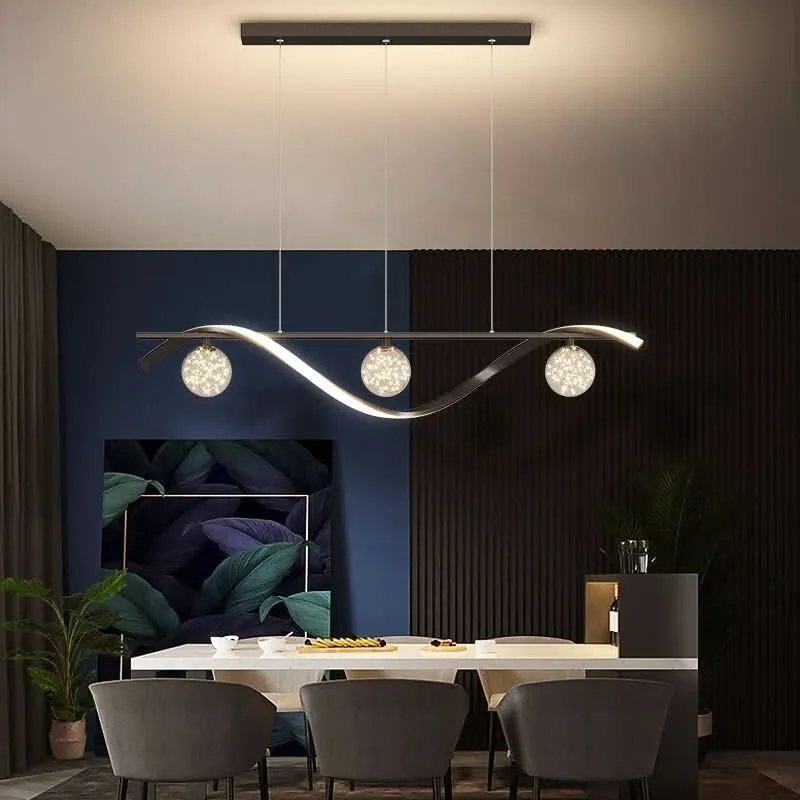 Lustre Noir Design | Olye pour Affichages Artistiques