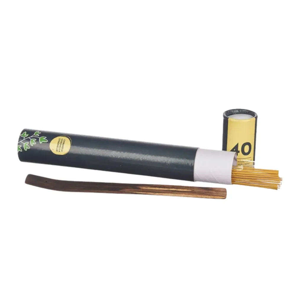 40 Barras de Incenso Citronela + Suporte avec Télécommande