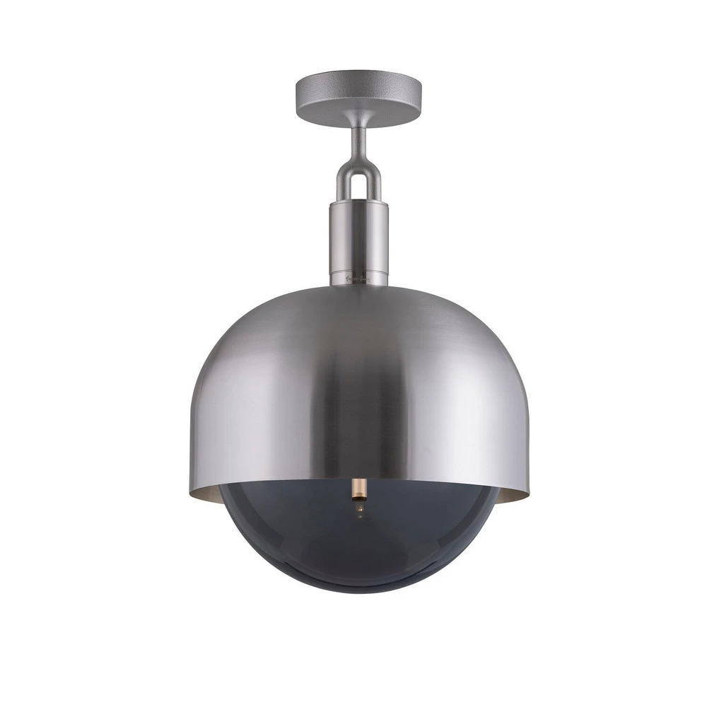Buster + Punch Forked plafond acier/fumée Ø 34cm avec fixation réglable