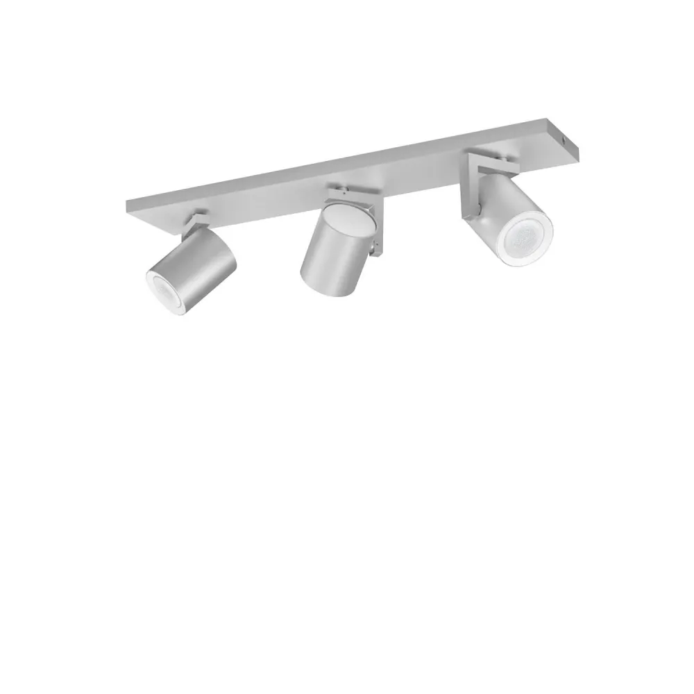 Plafonnier à suspension réglable Luminaire de plafond Argenta 3x6W PHILIPS Hue couleur blanche