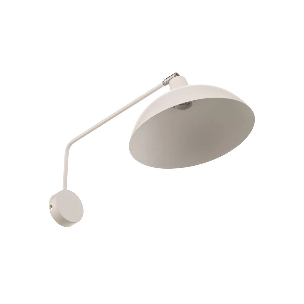 Applique 1036 à 1 lampe, blanche pour couloir et escalier