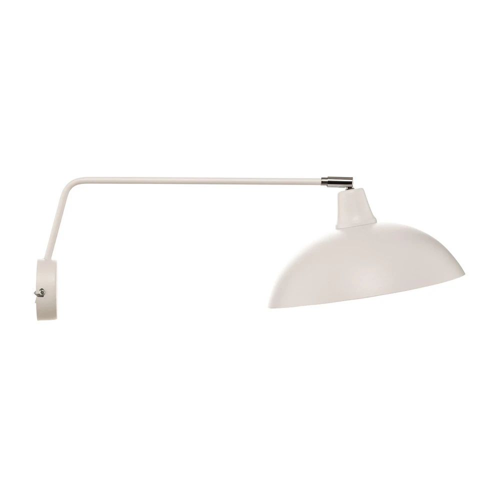 Applique 1036 à 1 lampe, blanche pour couloir et escalier