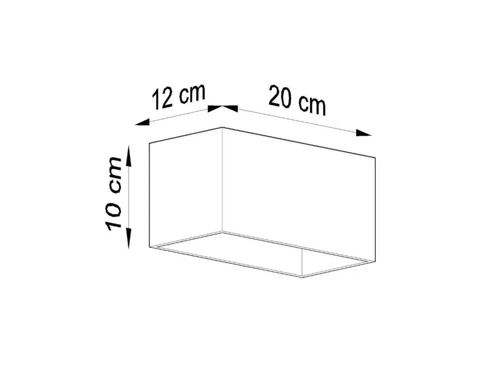 Applique actuel en aluminium - 2 sources lumineuses - L.20 x H.10 cm - noir Style moderne