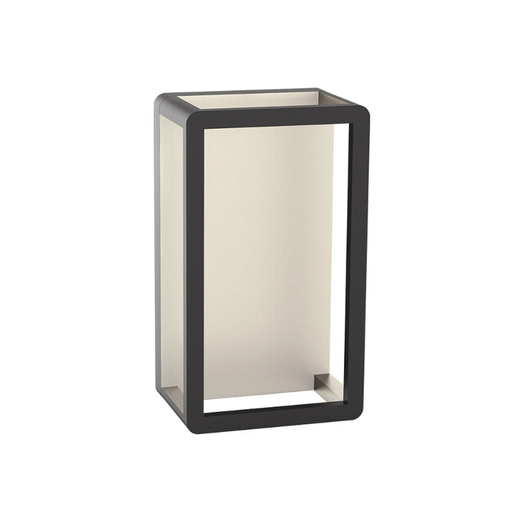 Applique d'extérieur LED E336, couleur graphite, aluminium, PC, 3 000 K pour couloir et escalier
