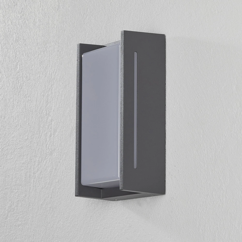 Applique d'extérieur LED Indus, anthracite pour miroir de salle de bain