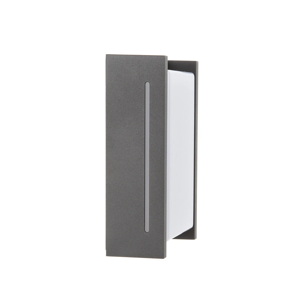 Applique d'extérieur LED Indus, anthracite pour miroir de salle de bain