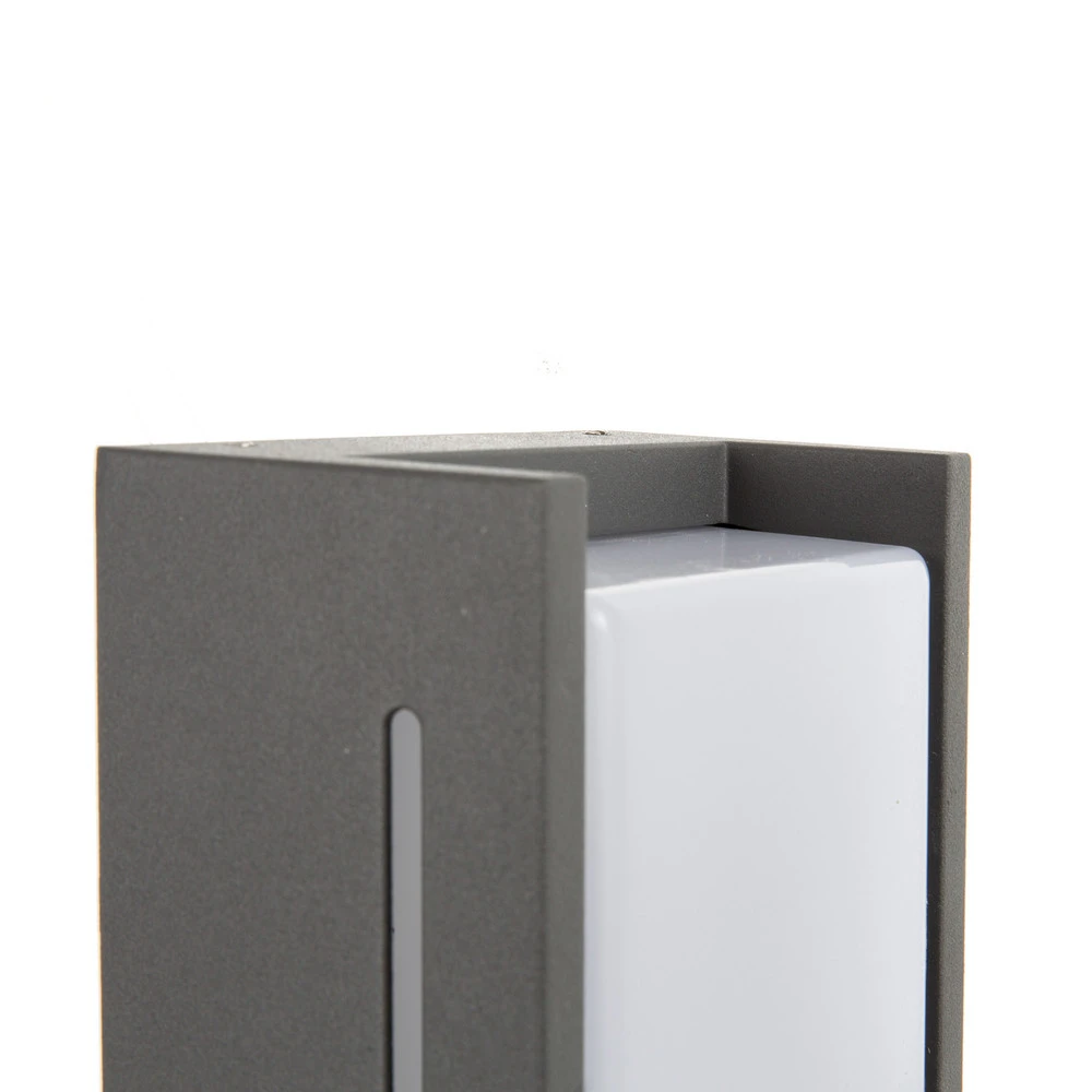 Applique d'extérieur LED Indus, anthracite pour miroir de salle de bain