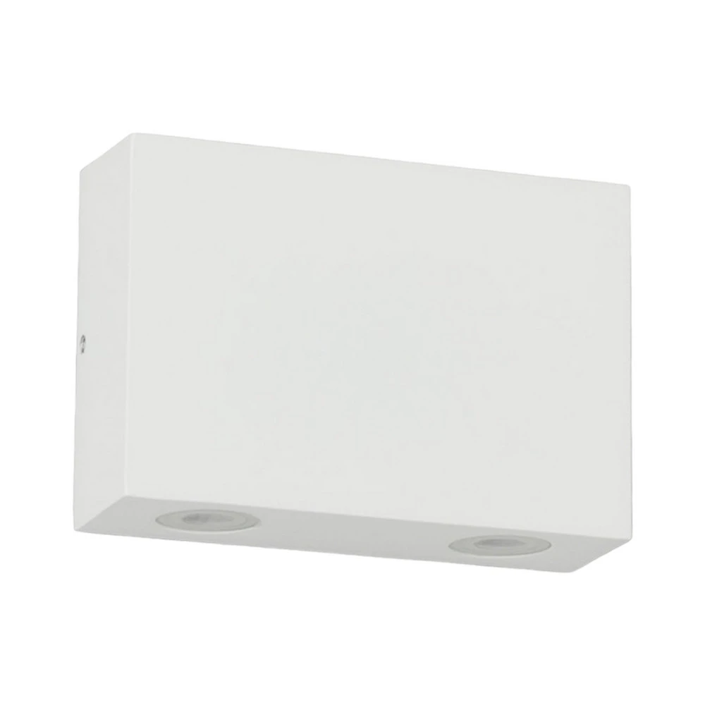 Applique encastrable Applique d'extérieur LED Henor à 4 lampes blanc