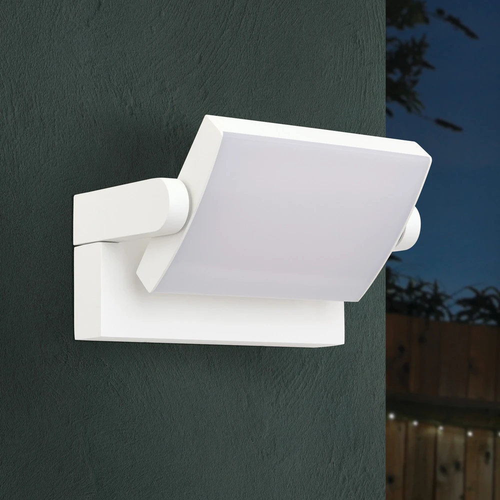 Applique encastrable Applique extérieur LED Ginger, IP54, CCT, blanche