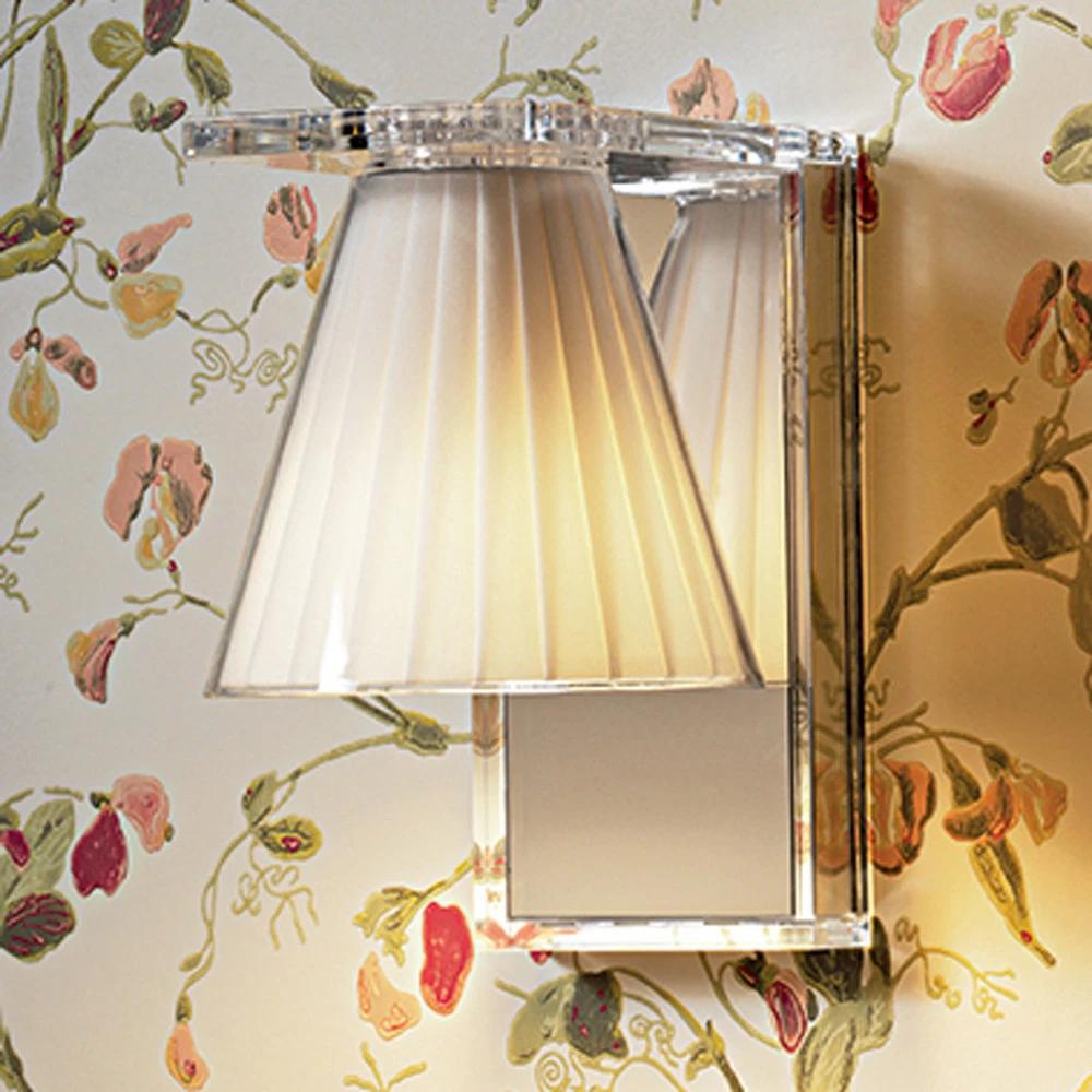 Applique encastrable Kartell Light-Air applique avec abat-jour en tissu