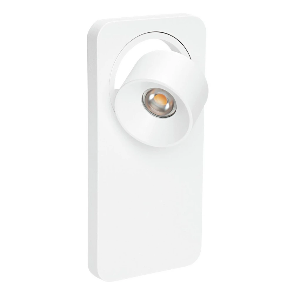 Applique LED Beebo W, blanche pour couloir et escalier