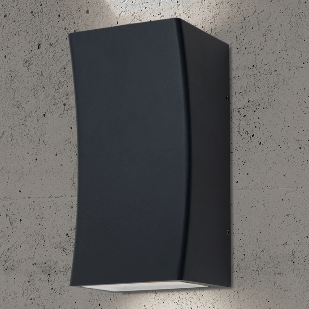Applique LED d’extérieur Asha, anthracite avec bras réglable