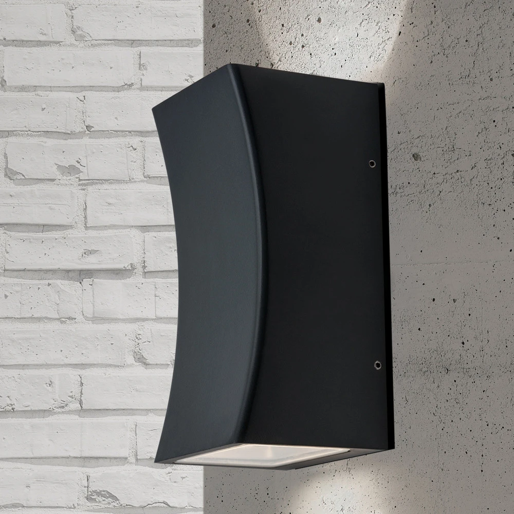 Applique LED d’extérieur Asha, anthracite avec bras réglable