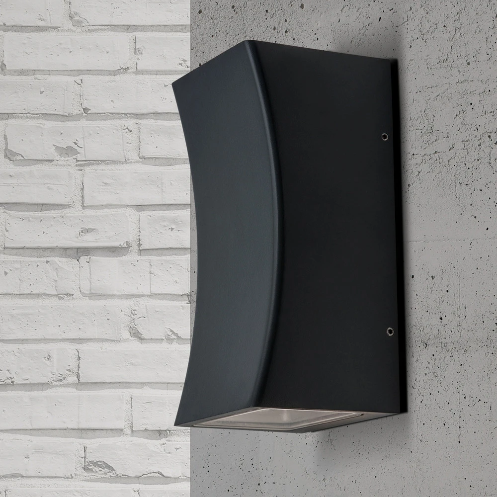 Applique LED d’extérieur Asha, anthracite avec bras réglable