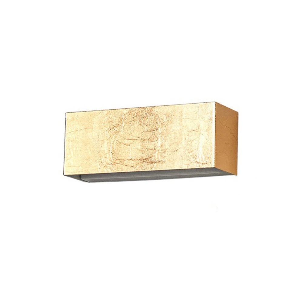 Applique LED dorée Quentin, 23 cm avec bras réglable