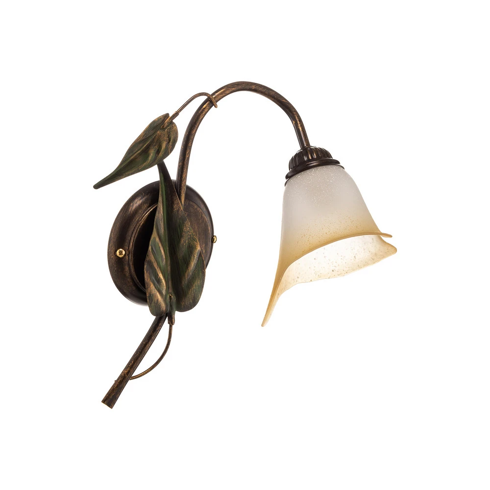 Applique Miranda à une lampe, bronzé