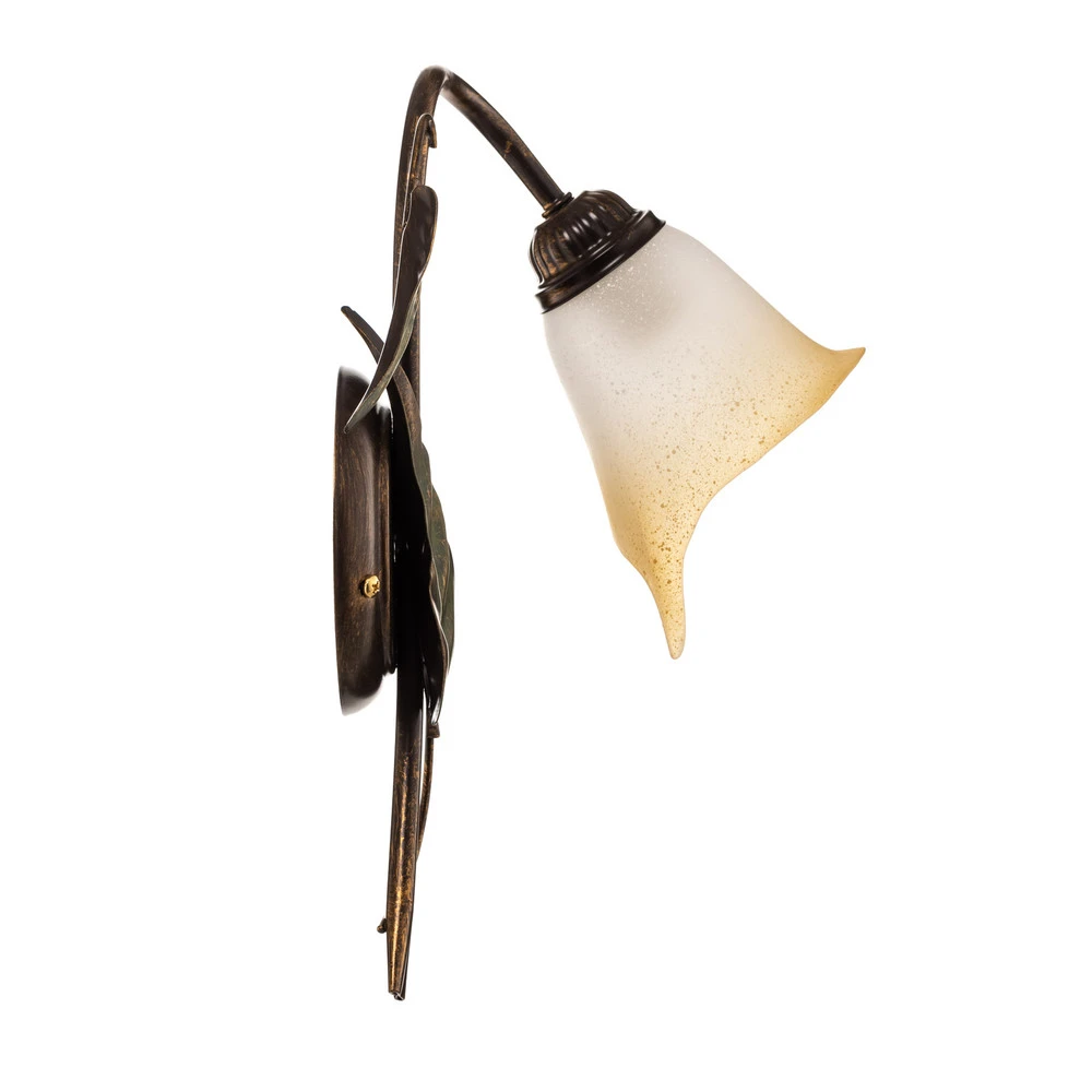 Applique Miranda à une lampe, bronzé