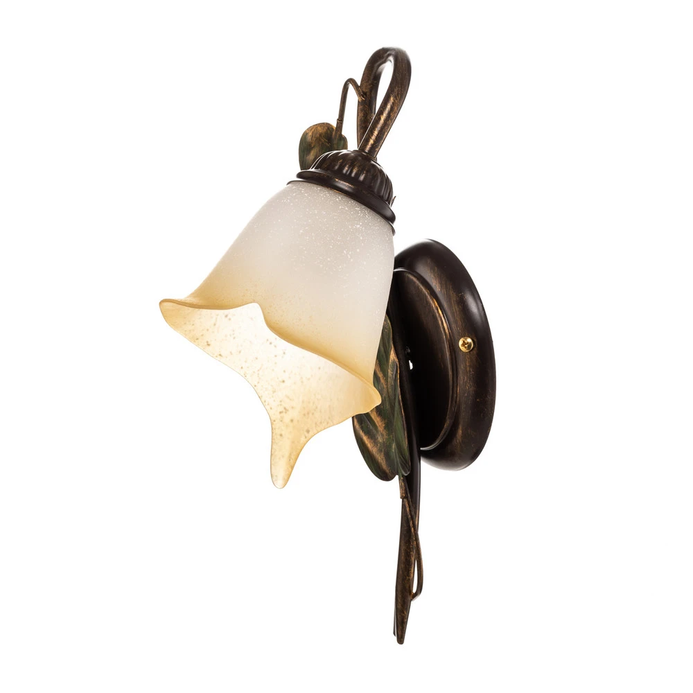 Applique Miranda à une lampe, bronzé