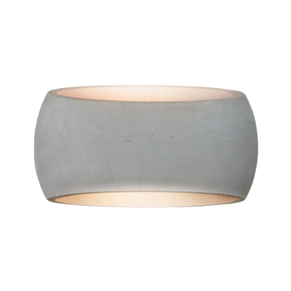 Applique murale 180020 en béton, up/down 30 cm pour salle de bain IP44