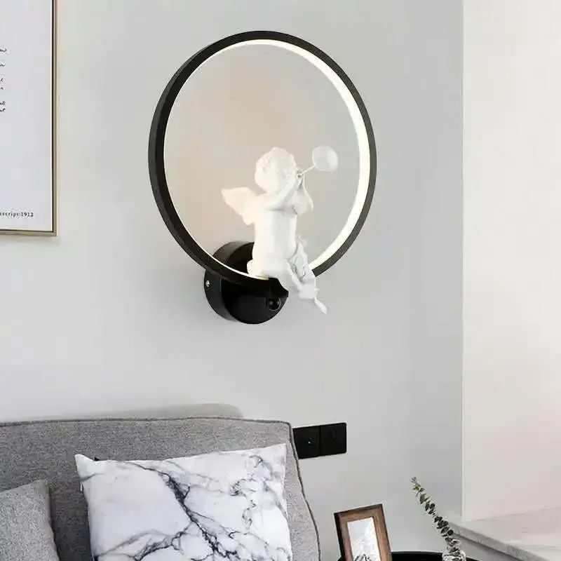 Applique Murale Ange | Taer en verre opalin