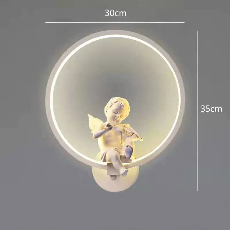 Applique Murale Ange | Taer en verre opalin