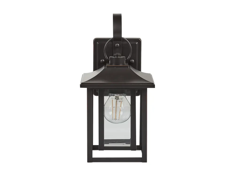 Applique murale d'extérieur noire ALMOND avec bras réglable