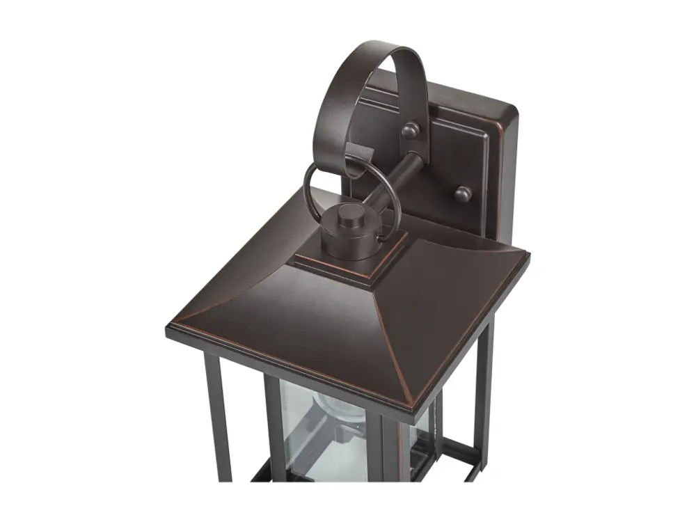 Applique murale d'extérieur noire ALMOND avec bras réglable