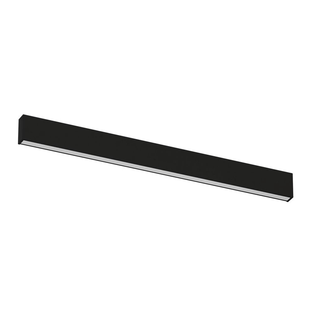 Applique murale LED Box W2 Bi-Etâche, L 91,9 cm, noir, 2700 K