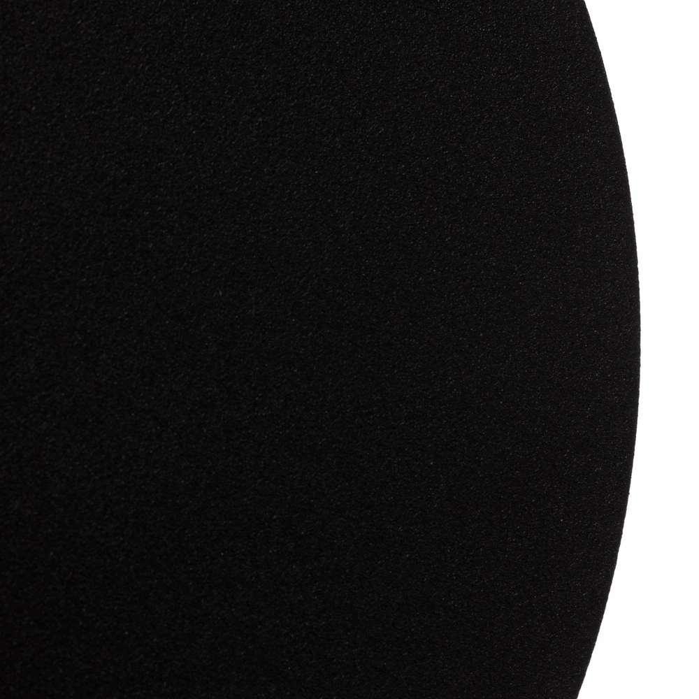 Applique murale Lunia Neuf, noir, Ø 20 cm pour salle de bain IP44