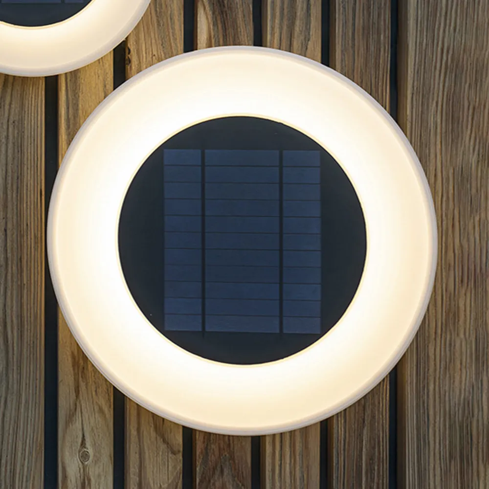 Applique murale solaire Newgarden Wally LED, Ø 39 cm - Montage Facile