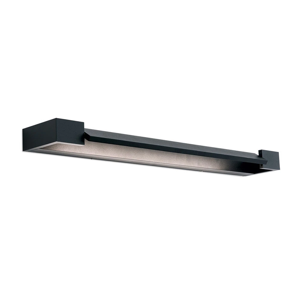 Applique pour miroir LED Marilyn en noir, largeur 60cm avec interrupteur intégré