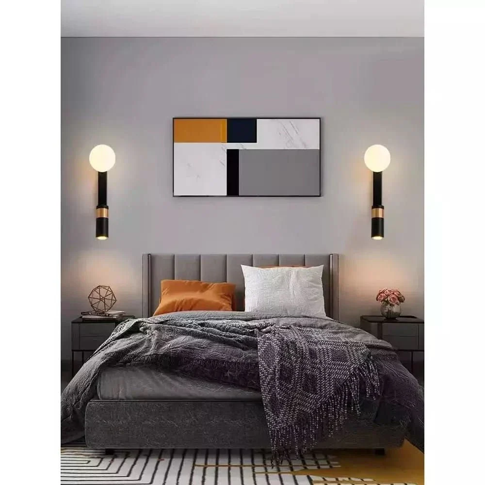 Applique de salle de bain Applique Murale avec Liseuse | LuxLumina