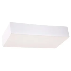 Applique de salle de bain Applique récent en céramique - 2 sources lumineuses - L.31 x H.6,5 cm - blanc