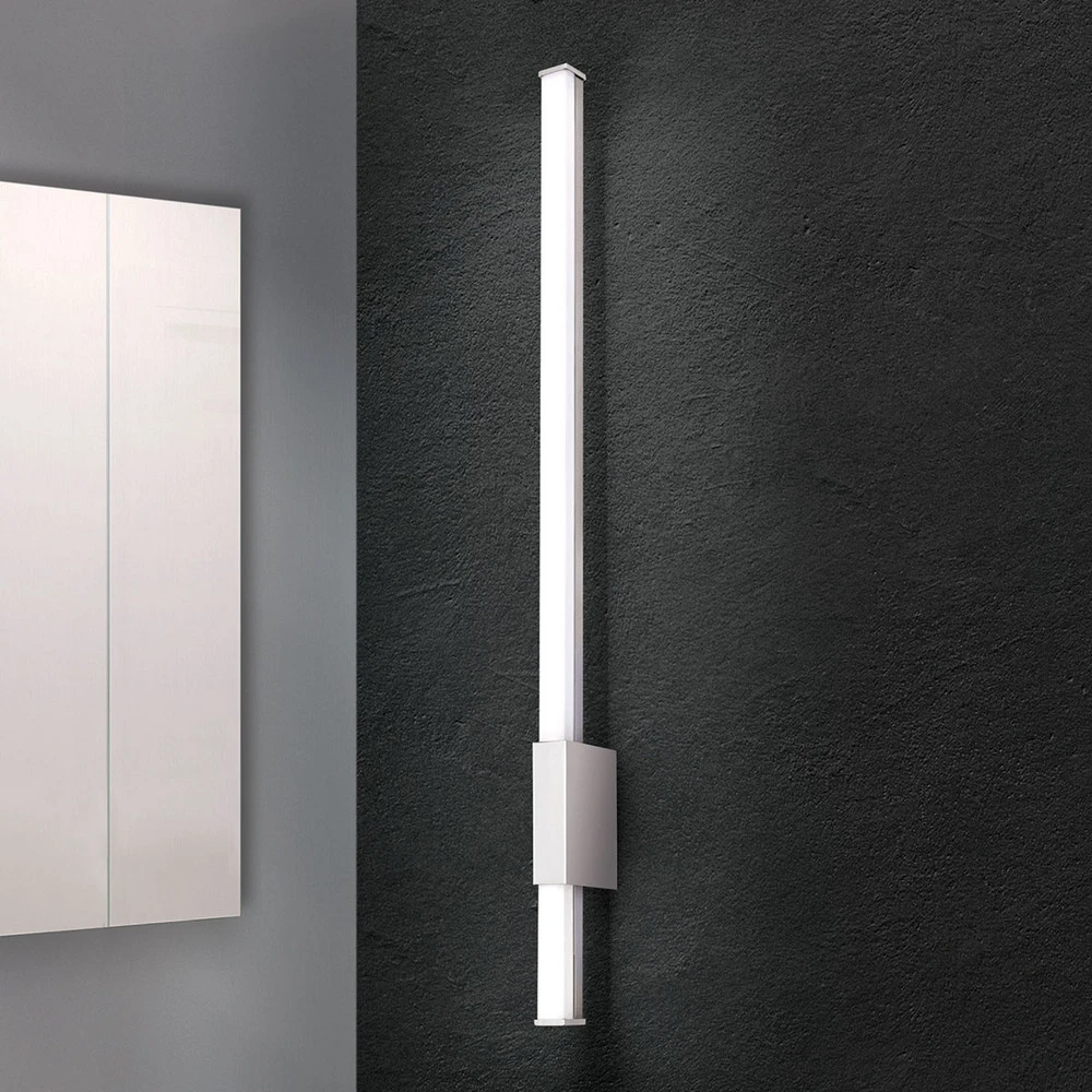 Applique salle bain Argo étroite LED IP44 60,5 cm pour salle de bain IP44