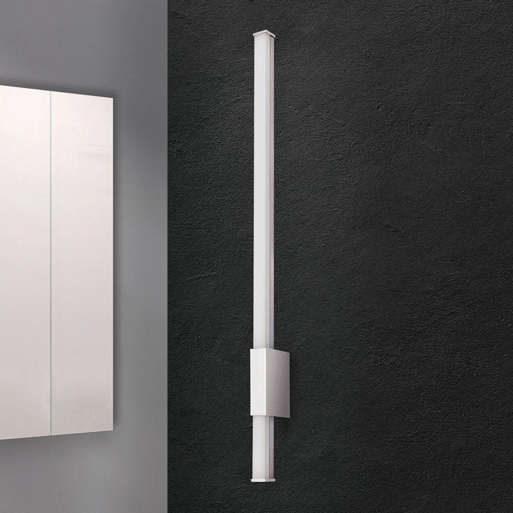 Applique salle bain Argo étroite LED IP44 60,5 cm pour salle de bain IP44