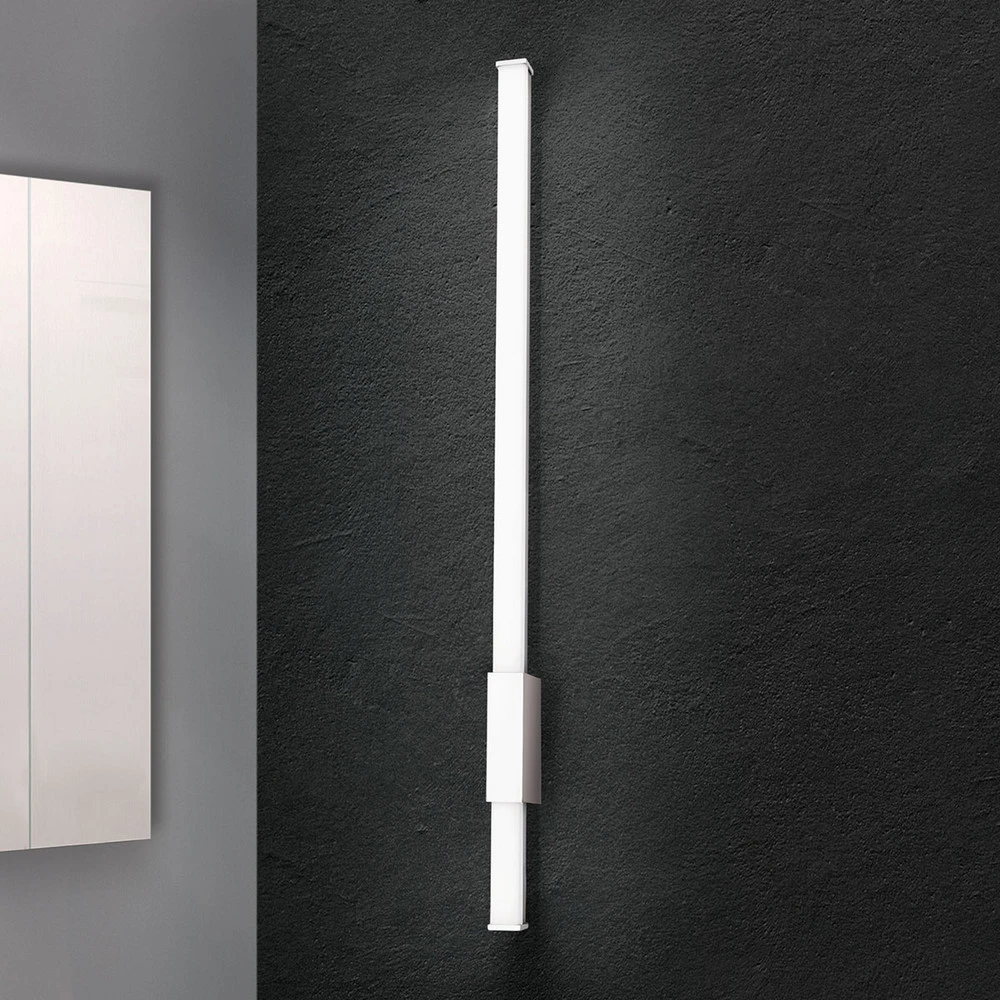 Applique salle bain Argo étroite LED IP44 60,5 cm pour salle de bain IP44