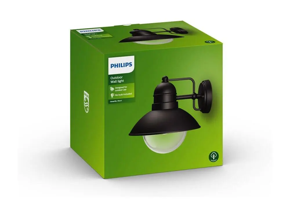 Applique à variateur Lampe Murale Hoverfly Noir