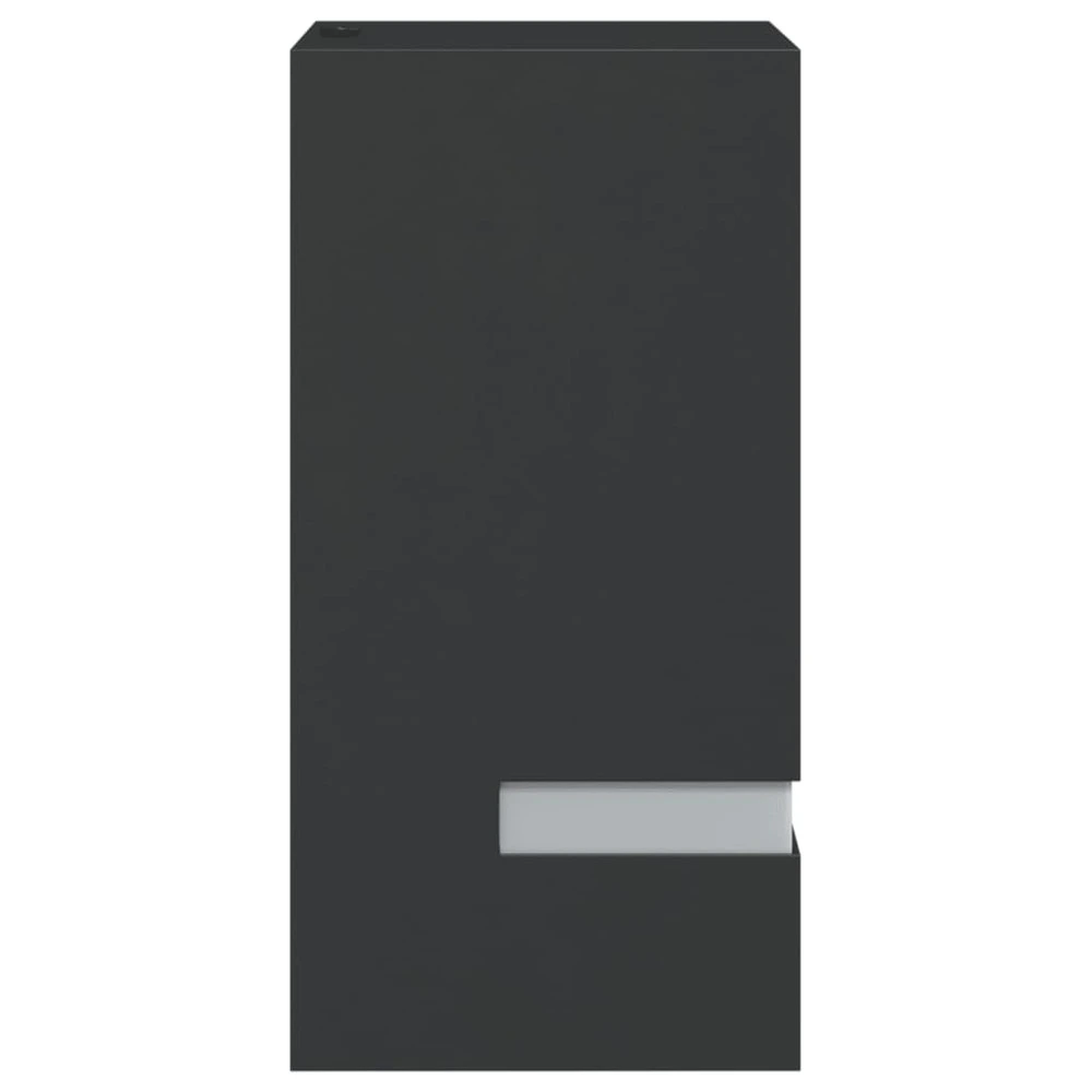 Appliques murales d'extérieur 2 pcs noir acier inoxydable Style moderne