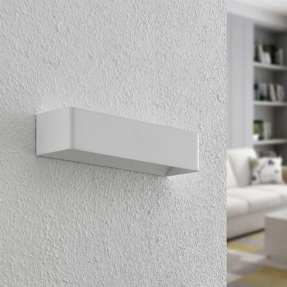Arcchio Karam applique LED, 36,5 cm, blanche pour miroir de salle de bain