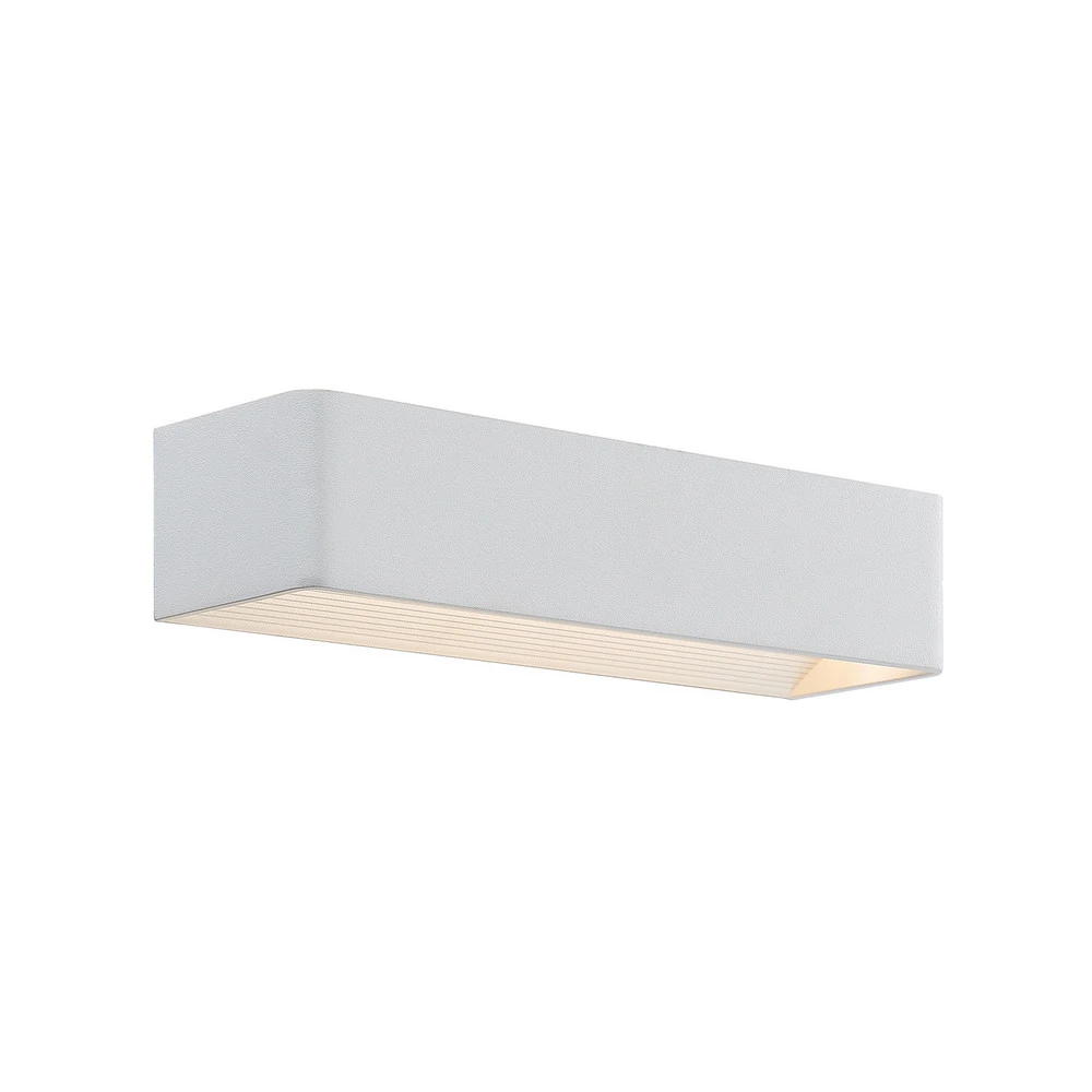 Arcchio Karam applique LED, 36,5 cm, blanche pour miroir de salle de bain