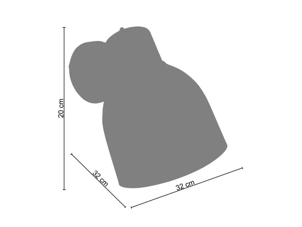CARLSON B - Applique articulé métal blanc d'ivoire en verre opalin