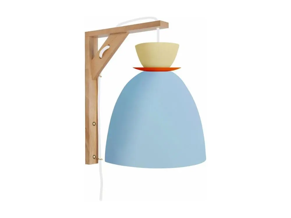 Certifié CE Applique 24cm. métal orange
